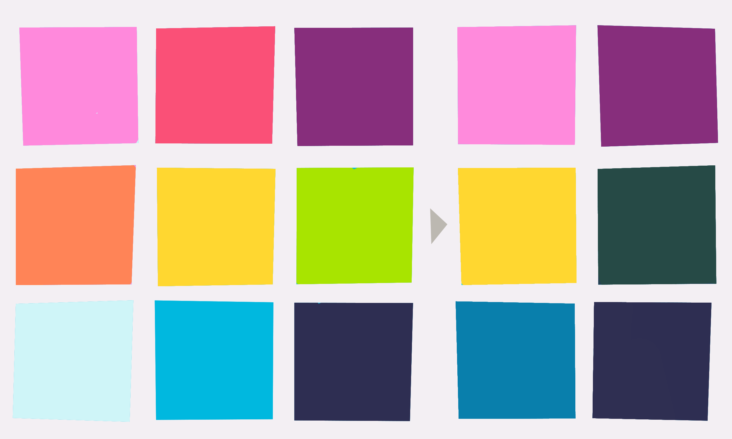 Jellyvision Color Palette Refinement